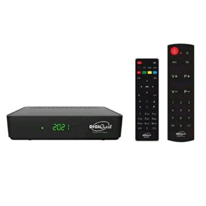 DIGIQUEST G9 DECODER DIGITALE TERRESTRE HD DVB-T2 H.265 (HEVC) CON DOPPIO TELECOMANDO