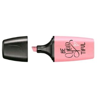 STABILO BOSS MINI PASTEL LOVE EVIDENZIATORE PUNTA A SCALPELLO 2/5 mm ROSA ANTICO CONF 10 Pz.