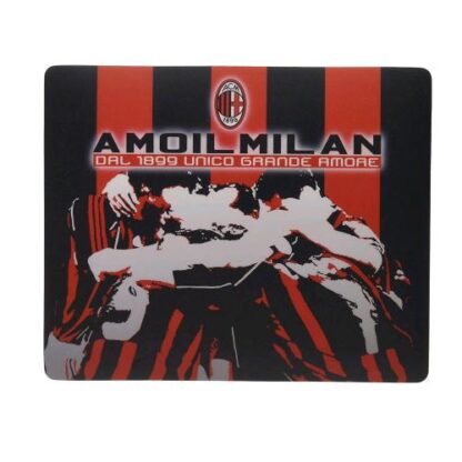 TECHMADE TAPPETINO MOUSE CALCIATORI UFFICIALE AC MILAN MULTICOLORE