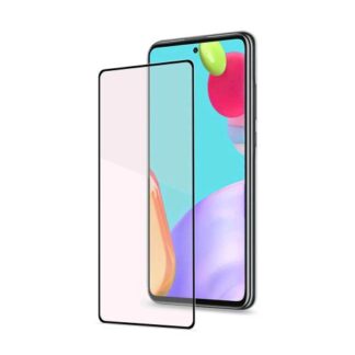 CELLY SAMSUNG GALAXY A52 5G FULL GLASS PROTEGGI SCHERMO IN VETRO TEMPERATO 9H TRASPARENTE NERO