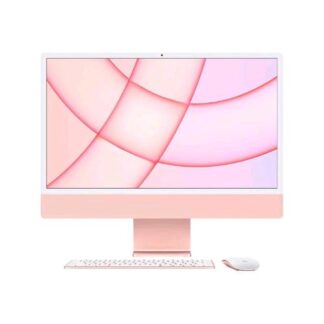 APPLE iMAC 2021 24" RETINA 4.5K CHIP M1 GPU 8-CORE RAM 8GB-SSD 256GB-macOS BIG SUR ITALIA PINK (MGPM3T/A)