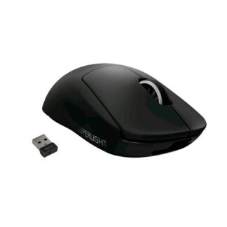 LOGITECH G PRO X SUPERLIGHT MOUSE GAMING WIRELESS SENSORE HERO 25K 25.600 DPI 5 TASTI PROGRAMMABILI LUNGA AUTONOMIA MEMORIA INTEGRATA PER ESPORT COMPATIBILE CON PC E MAC NERO