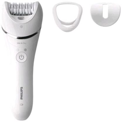 PHILIPS EPILATORE SERIE 8000 WET DR CON ACCESSORI BIANCO
