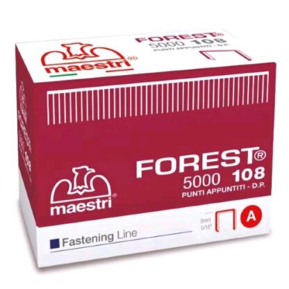 RO-MA FOREST 108 PUNTI METALLICI CONF 5000 Pz.