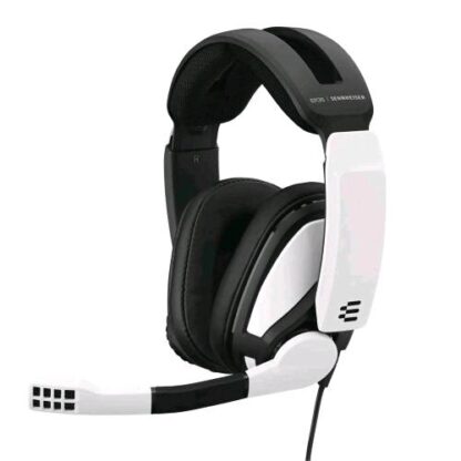 SENNHEISER EPOS GSP 301 CUFFIE GAMING CON MICROFONO JACK 3.5 MM COLORE NERO BIANCO