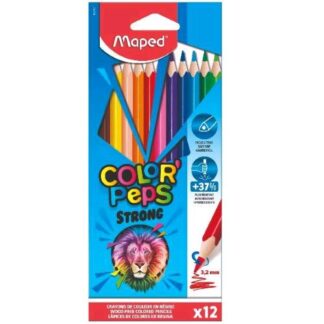 MAPED COLOR PEPS STRONG PASTELLI COLORI ASSORTITI CONF 12 PZ.