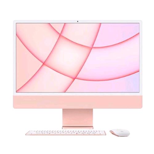 APPLE iMAC 2021 24" RETINA 4.5K CHIP M1 GPU 7-CORE RAM 8GB-SSD 256GB-macOS BIG SUR ITALIA PINK (MJVA3T/A)