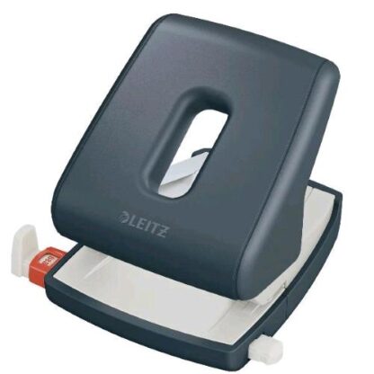 LEITZ COSY PERFORATORE A 2 FORI IN METALLO E PLASTICA FORO 5.5 mm CAPACITA' 30 FOGLI GRIGIO