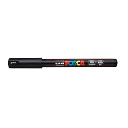 OSAMA POSCAPEN MARCATORE PERMANENTE PUNTA AD AGO 0.7 mm NERO CONF 6 Pz.
