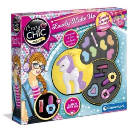 CLEMENTONI CRAZY CHIC LOVELY MAKE UP TROUSSE UNICORNO