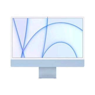 APPLE iMAC 2021 24" RETINA 4.5K CHIP M1 GPU 8-CORE RAM 8GB-SSD 256GB-macOS BIG SUR ITALIA BLU (MGPK3T/A)
