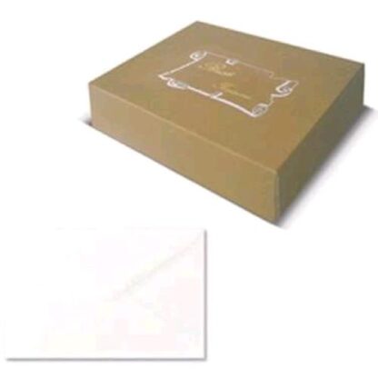 SAUL SADOCH REX BUSTE BRISTOL 76X110 mm BIANCO CONF 100 Pz.