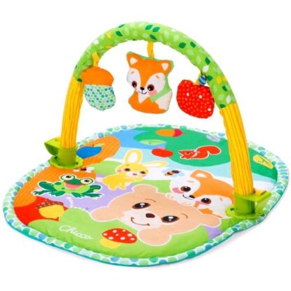 CHICCO PALESTRINA DELLE ATTIVIT 3 IN 1 CON ARCO PENDENTI E TAPPETO 80X60 CM