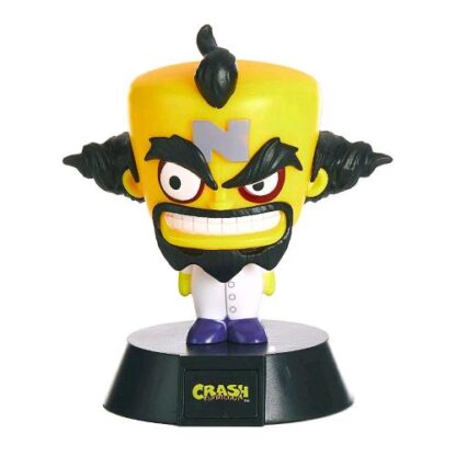 PALADONE PP5228CRV2 LAMPADA DA TAVOLO CRASH BANDICOOOT DOCTOR NEO CORTEX ICON LIGHT V2 MULTICOLORE