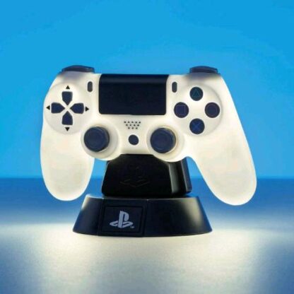 PALADONE LAMPADA DA TAVOLO PLAYSTATION 4TH GEN CONTROLLER LIGH COLORE BIANCO NERO