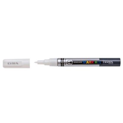 LYRA GRADUATE MARK ALL MARCATORE A TEPERA PUNTA CONICA 0.7 mm BIANCO CONF 6 Pz.