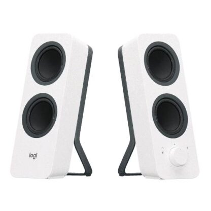 LOGITECH Z207 ALTOPARLANTI PER PC WIRELESS BLUETOOTH AUDIO STEREO 10 WATT INGRESSO AUDIO 3.5 MM JACK PER CUFFIE MULTIDISPOSITIVO EASY SWITCH COLORE BIANCO