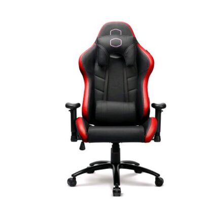 COOLER MASTER CALIBER R2 SEDIA GAMING REGOLABILE CON BRACCIOLI E CUSCINI ERGONOMICI NERO/ROSSO