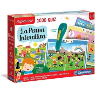 CLEMENTONI SAPIENTINO LA PENNA INTERATTIVA 1000 QUIZ