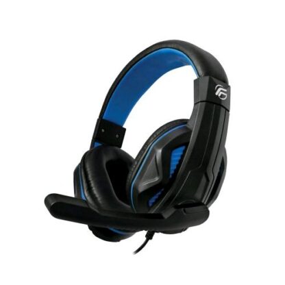 FENNER CUFFIE CON MICROFONO GAMING SOUNDGAME PC/CONSOLE 1 X JACK 3.5 MM NERO BLU