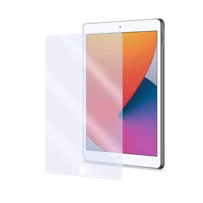 CELLY APPLE iPAD 10.2" 2019/IPAD 10.2" 2020 /IPAD 7GEN./IPAD 8 GEN. PROTEGGI SCHERMO IN VETRO TEMPERATO 9H SUPERFICIE ANTI-IMPRONTE ANTI-SHOCK ANTI-GRAFFIO TRASPARENTE