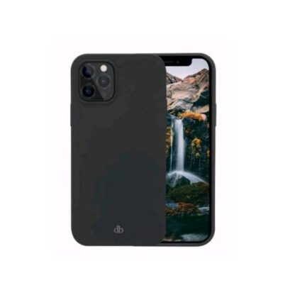 DBRAMANTE 1928 MONACO APPLE iPHONE 13 PRO MAX COVER IN PVC RICICLATO NERO