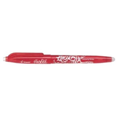 PILOT FRIXION BALL PENNA A SFERA PUNTA 0.5 mm INCHIOSTRO ROSSO CONF 12 Pz.
