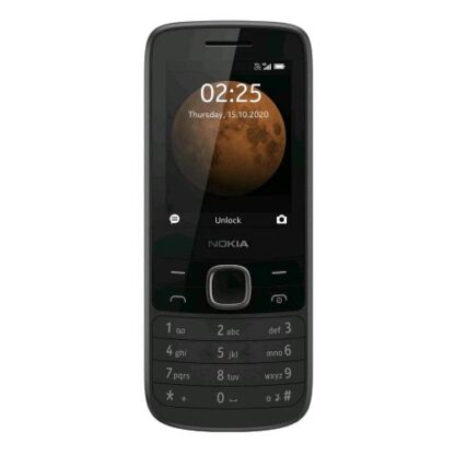 NOKIA 225 4G DUAL SIM 2.4" BLUETOOTH RADIO FM FOTOCAMERA POSTERIORE 4G ITALIA BLACK