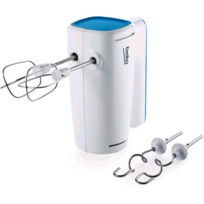 BEKO HMM5400W SBATTITORE ELETTRICO 425 WATT 6 VELOCIT� + TURBO 2 FRUSTE MIXER E 2 GANCI IMPASTATORI IN ACCIAIO INOX