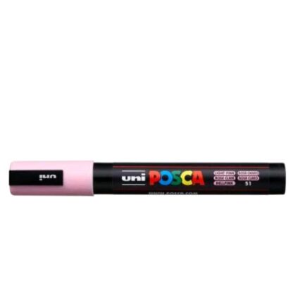 OSAMA POSCA MEDIO MARCATORE ATEMPERA PUNTA TONDA 1.8/2.5 mm ROSA CHIARO CONF 6 Pz.