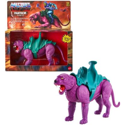 MATTEL MOTU ORIGINS PANTHOR CON CORAZZA E ACCESSORI