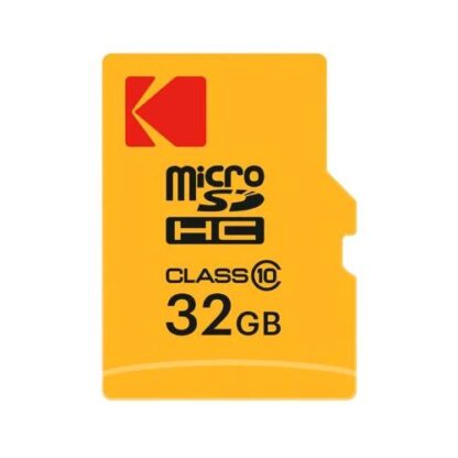 KODAK MICROSDHC EXTRA 32GB CLASSE 10 CON ADATTATORE GIALLO