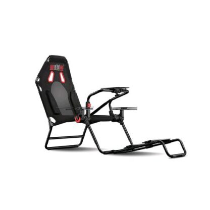 NEXT LEVEL RACING FLIGHT SIMULATOR LITE POSTAZIONE DA VOLO COMPATTA E PIEGHEVOLEREGOLABILE CON SUPPORTO PER TASTIERA E MOUSE NERO