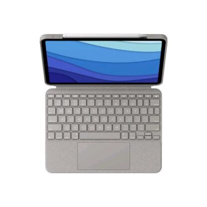 LOGITECH COMBO TOUCH CUSTODIA TASTIERA 11" APPLE SMART CONNECTOR QWERTY ITALIANA SABBIA