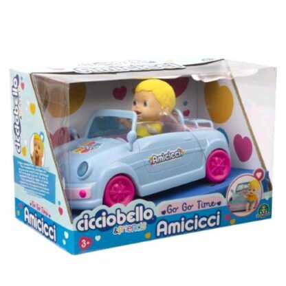 GIOCHI PREZIOSI CICCIOBELLO AMICICCI CON MACCHINA E PANNOLINI COLORATI