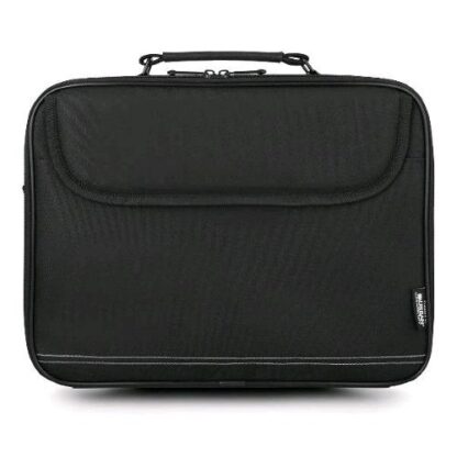 URBAN FACTORY ACTIV'BAG CLAMSHELL BORSA PER NOTEBOOK DA 14'' IN POLIESTERE CON TRACOLLA 2 SCOMPARTI NERO