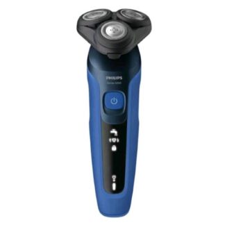 PHILIPS S5466/17 RASOIO ELETTRICO WET & DRY RICARICABILE 3 TESTINE BLU NERO