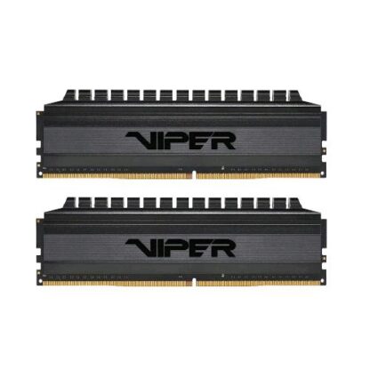 PATRIOT VIPER 4 BLACKOUT PVB416G360C8K KIT MEMORIA RAM 16GB TOTALI 2x8GB 3.600Mhz TIPOLOGIA DDR4 TECNOLOGIA DIMM BLACK