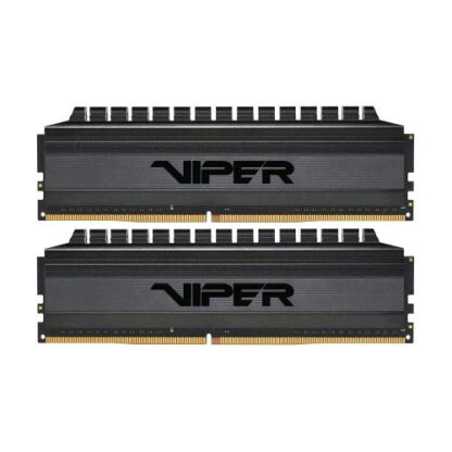 PATRIOT VIPER 4 BLACKOUT PVB432G360C8K KIT MEMORIA RAM 32GB TOTALI 2x16GB 3.600MHz TIPOLOGIA DDR4 TECNOLOGIA DIMM BLACK
