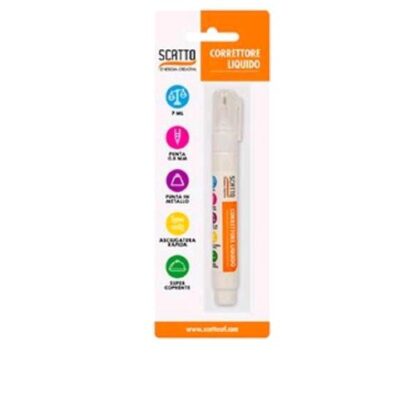 SCATTO CORRETTORE LIQUIDO A A PENNA DA 7 ML BIANCO