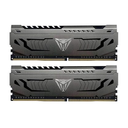 PATRIOT VIPER STEEL KIT MEMORIA RAM 16GB TOTALI 2X8GB 3.733MHz TIPOLOGIA DDR4 TECNOLOGIA DIMM GREY