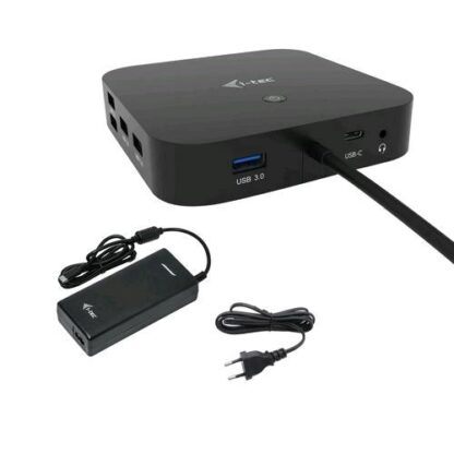 I-TEC DOCKING STATIONS USB-C HDMI DP DOCK PD100W 2X LCD DOCK + CHARGER-C112W