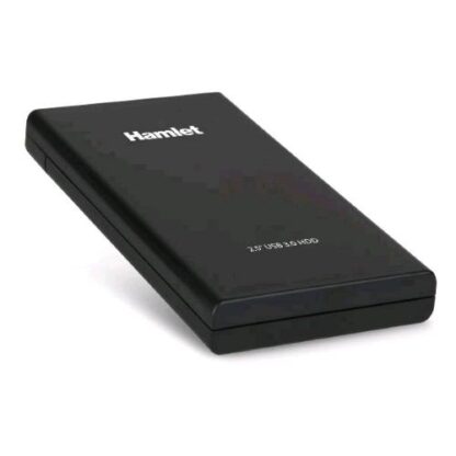 HAMLET HXD25U30 BOX ESTERNO SATA III PER HDD E SSD USB 3.0