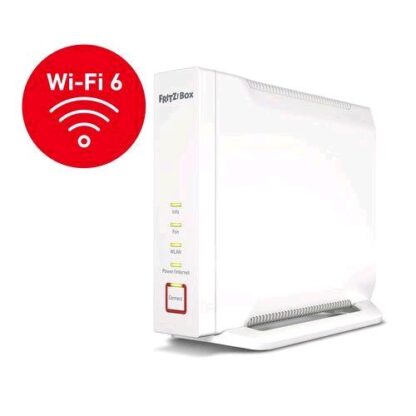AVM FRITZBOX 4060 ROUTER GIGABIT WI-FI 6 MESH TRIBAND X MODEM FIBRA OTTICA,CON CAVO ODSL CON P WAN 4X4 MIMO
