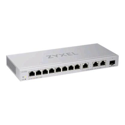 ZYXEL XGS1250-12-ZZ0101F SWITCH 12 PORTE 8 x 10/100/1000 + 3 x 100/1000/2.5G/5G/10GBase-T + 1 x SFP+