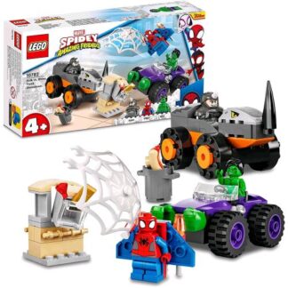 LEGO MARVEL SPIDEY RESA DEI CONTI TRA HULK E RHINO MOSTER CON 3 MINIFIGURE