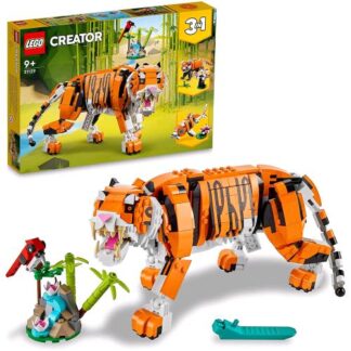 LEGO CREATOR 3 IN 1 TIGRE MAESTOSA SI TRASFORMA IN PANDA O PESCE