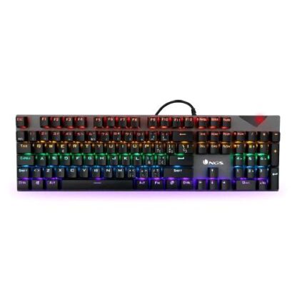 NGS GKX-500 TASTIERA GAMING RGB LAYOUT ITALIANO USB BLACK