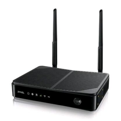 ZYXEL LTE3301-PLUS ROUTER WIRELESS 4G LTE NEBULAFLEX SLOT MICRO SIM CARD 4G/LTE DOWNLOAD FINO A 300MBPS 4 PORTE LAN BLACK