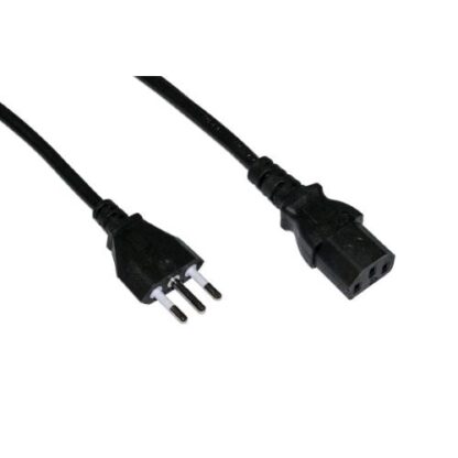 NILOX CAVO ALIMENTAZIONE SPINA TRIPOLARE 10A 1 MT NERO